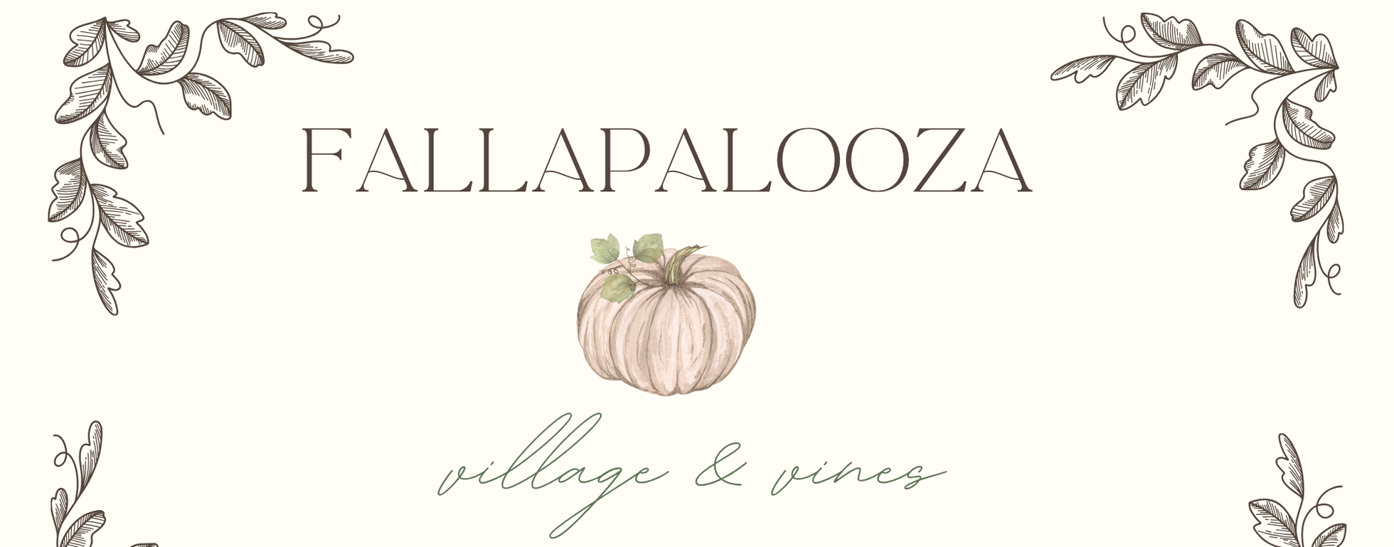 Fallapalooza 2026 Village & Vines